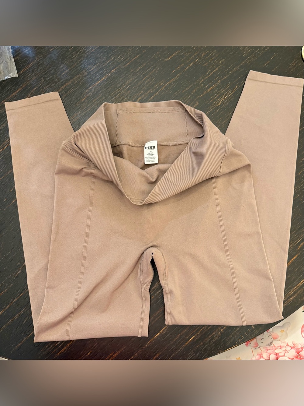 PINK SEAMLESS CLASSIC LEGGINGS